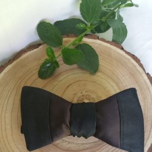 Black/burgandy bowtie