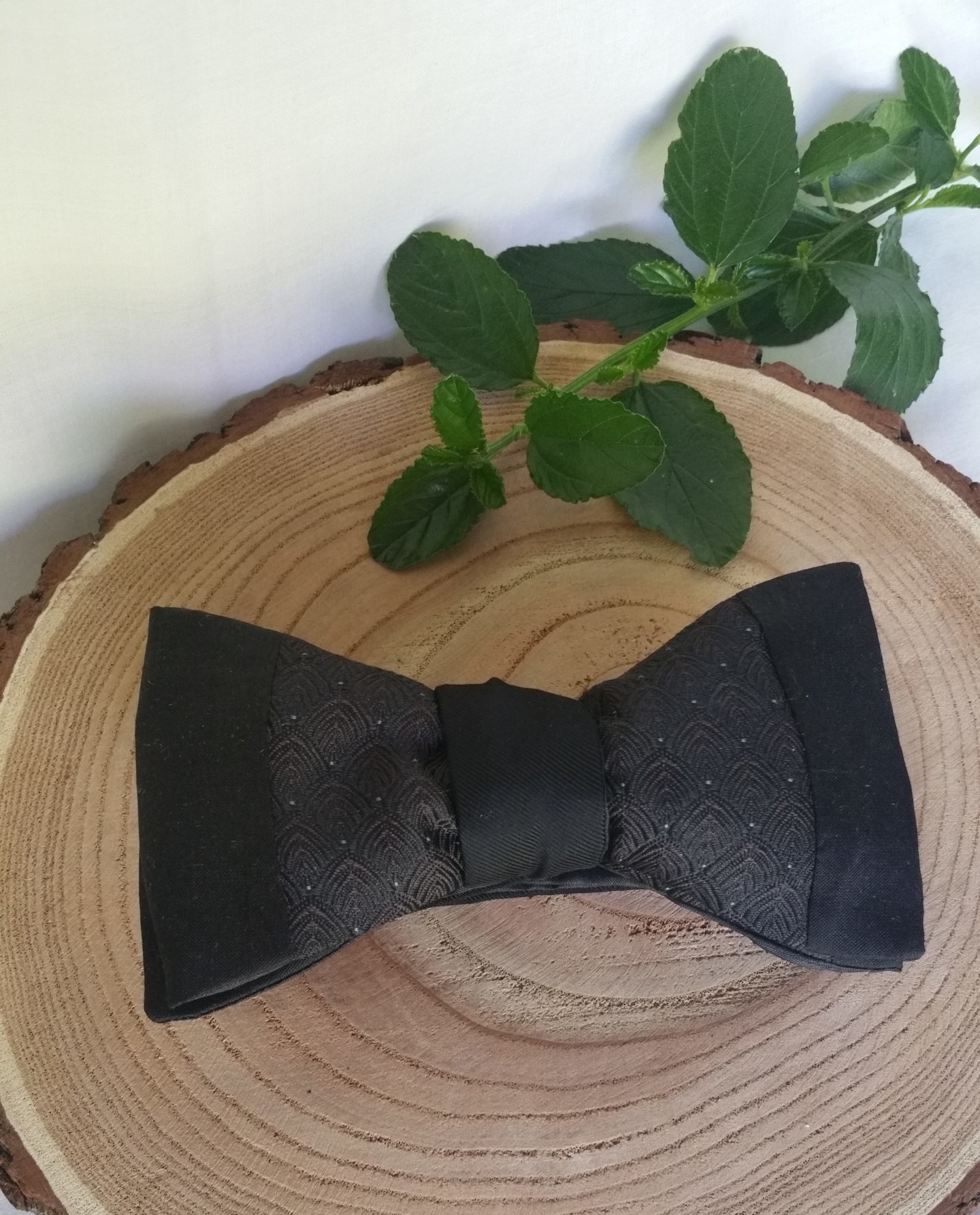 Black bowtie