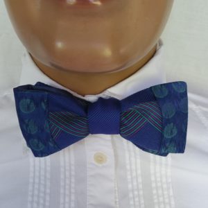 Blue mix bowtie